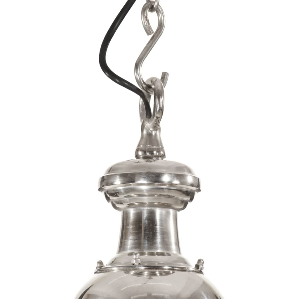 vidaXL Lampe suspendue 25x25x136 cm aluminium
