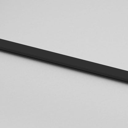vidaXL Porte coulissante noir 76x205 cm verre trempé aluminium