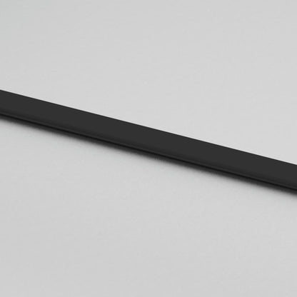 vidaXL Porte coulissante noir 90x205 cm verre trempé aluminium