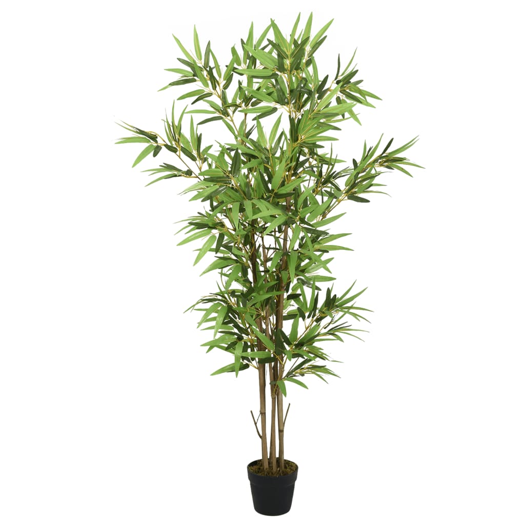 vidaXL Bambou artificiel 828 feuilles 150 cm vert