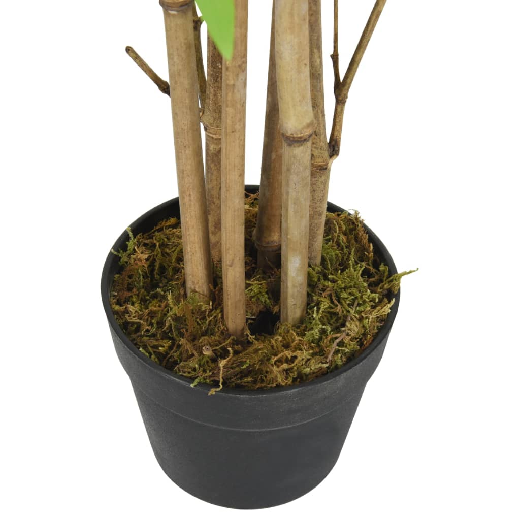 vidaXL Bambou artificiel 828 feuilles 150 cm vert