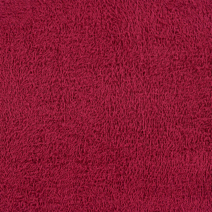 vidaXL Serviettes de bain 10pcs bordeaux 100x150cm 360 g/m² 100% coton