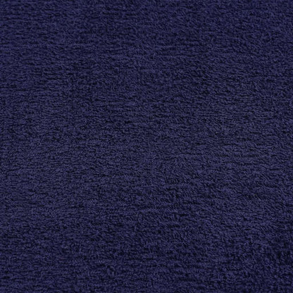 vidaXL Serviettes de sauna 2 pcs bleu marine 80x200 cm 100% coton