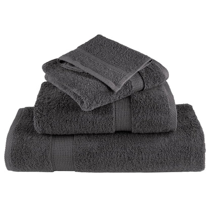 vidaXL Gants de toilette de qualité supérieure 10pcs 600g/m² 100%coton