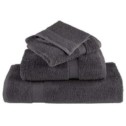 vidaXL Gants de toilette de qualité supérieure 50pcs 600g/m² 100%coton
