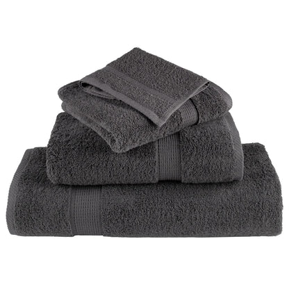 vidaXL Serviettes de sauna de qualité supérieure 10 pcs 100% coton