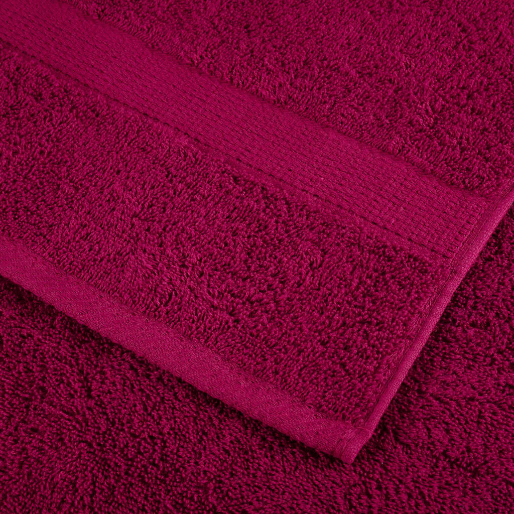 vidaXL Serviettes de sauna de qualité supérieure 10 pcs 100% coton