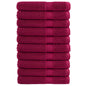 vidaXL Serviettes de qualité supérieure 10pcs 600 g/m² 100% coton