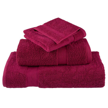vidaXL Serviettes de qualité supérieure 10pcs 600 g/m² 100% coton