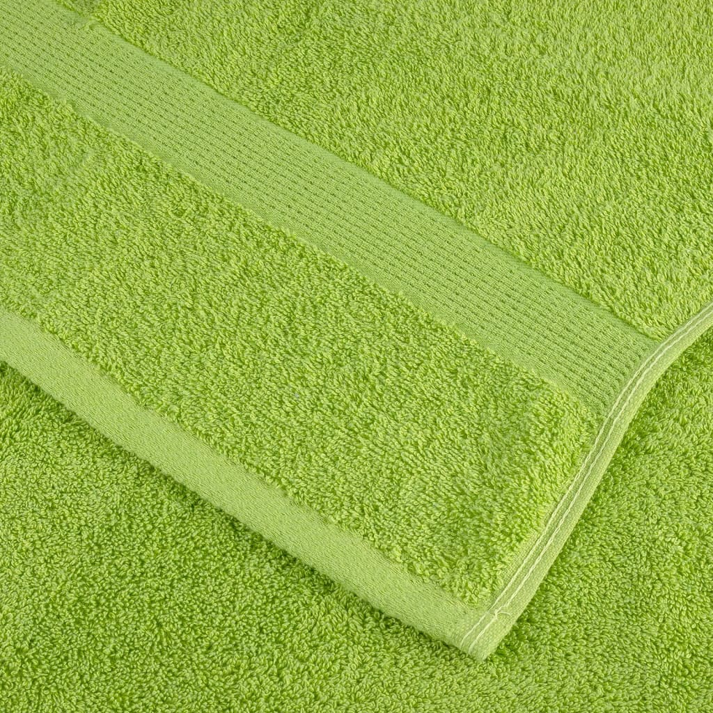 vidaXL Gants de toilette de qualité supérieure 4pcs 600g/m² 100% coton
