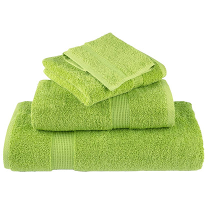 vidaXL Serviettes de sauna de qualité supérieure 4 pcs 100% coton