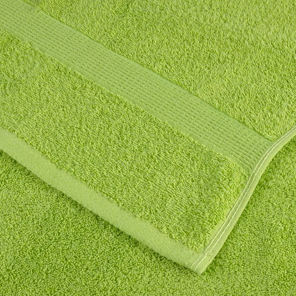 vidaXL Serviettes de sauna de qualité supérieure 4 pcs 100% coton