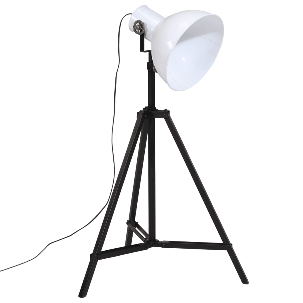 vidaXL Lampadaire 25 W blanc 61x61x90/150 cm E27