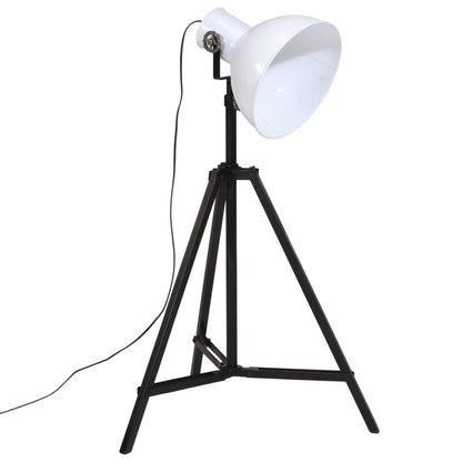 vidaXL Lampadaire 25 W blanc 61x61x90/150 cm E27