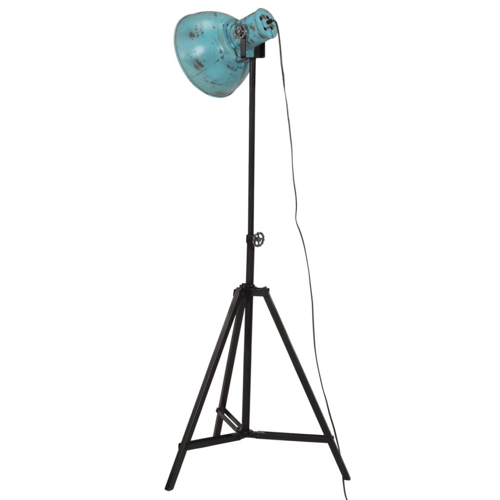 vidaXL Lampadaire 25 W bleu délavé 61x61x90/150 cm E27