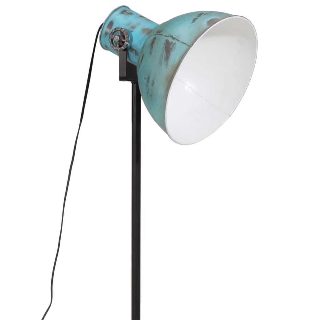 vidaXL Lampadaire 25 W bleu délavé 61x61x90/150 cm E27