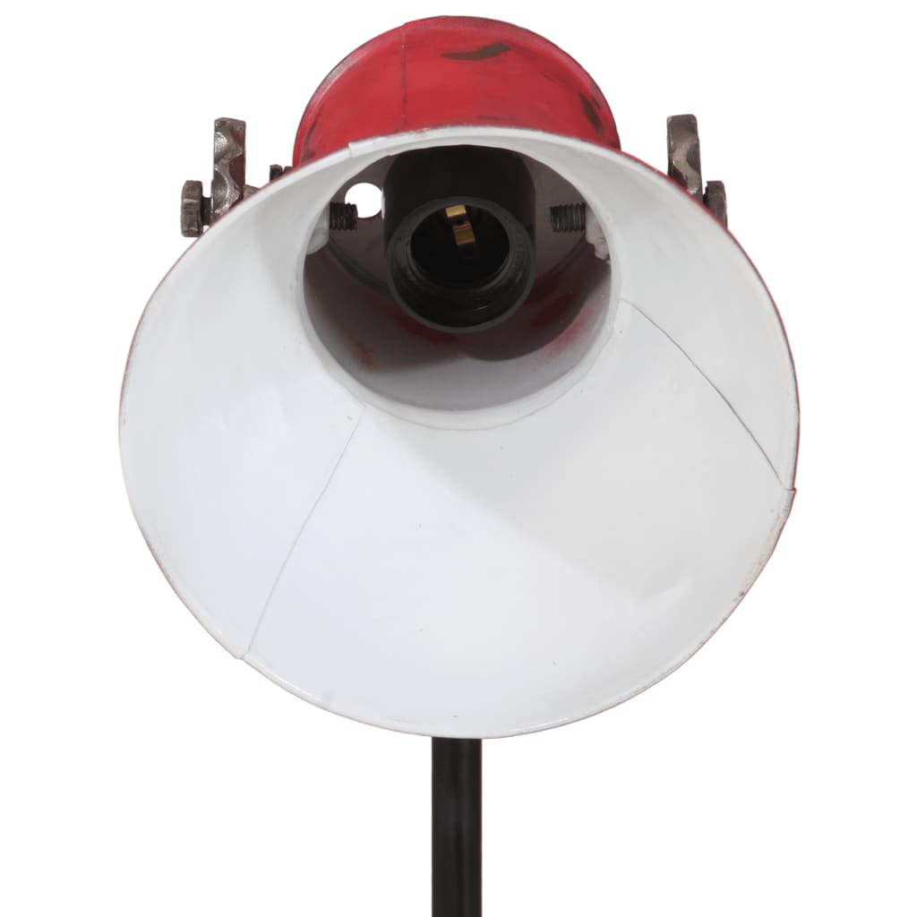 vidaXL Lampadaire 25 W rouge délavé 35x35x65/95 cm E27