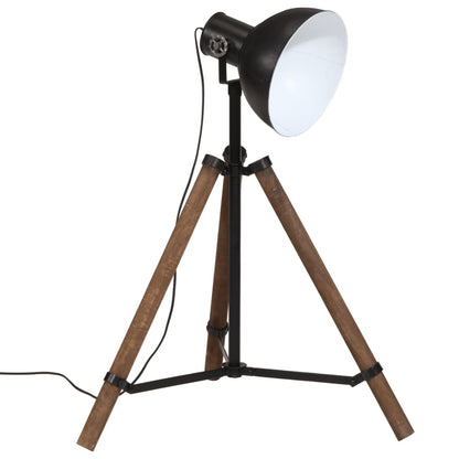 vidaXL Lampadaire 25 W noir 75x75x90-150 cm E27