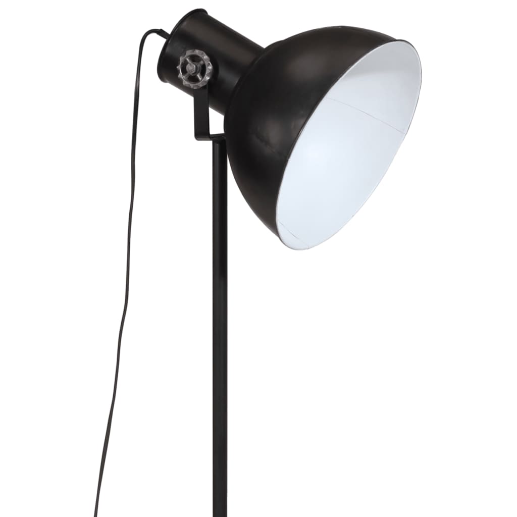 vidaXL Lampadaire 25 W noir 75x75x90-150 cm E27