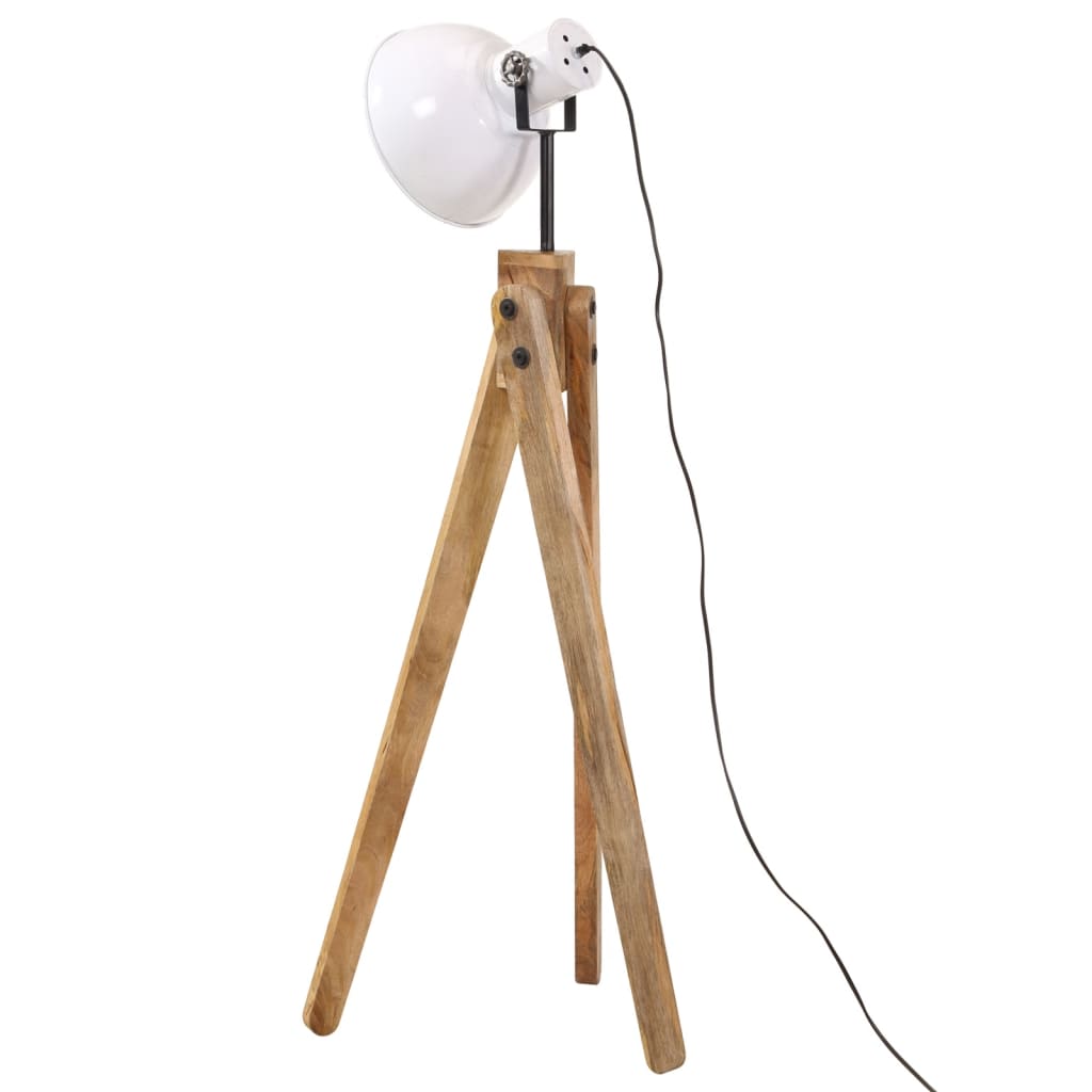 vidaXL Lampadaire 25 W blanc 45x45x120 cm E27