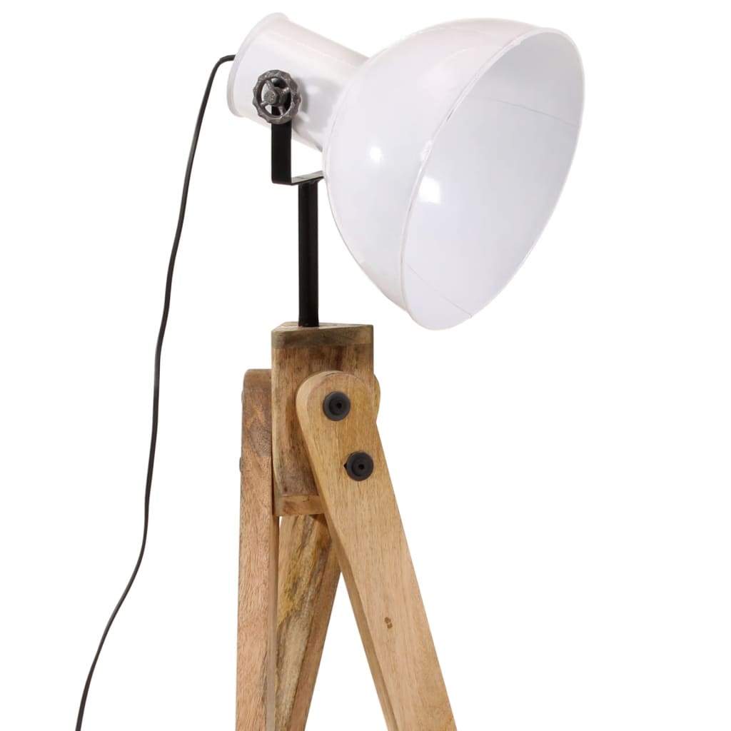 vidaXL Lampadaire 25 W blanc 45x45x120 cm E27