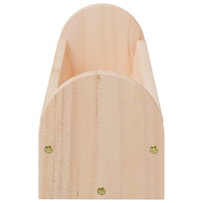 vidaXL Mangeoire à foin pour lapins 28x10x10 cm bois massif de sapin