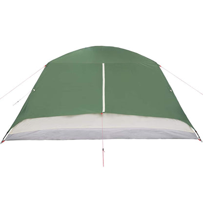 vidaXL Tente familiale avec porche 6 personnes vert imperméable