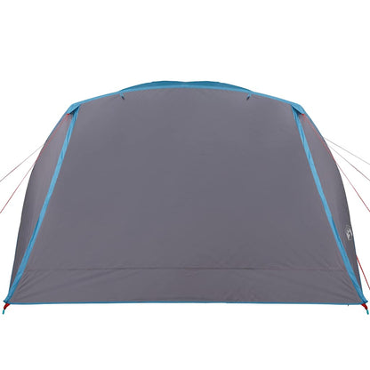 vidaXL Tente familiale avec porche 6 personnes bleu imperméable
