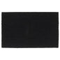 vidaXL Tapis de porte noir 50x80 cm fibre de coco touffeté