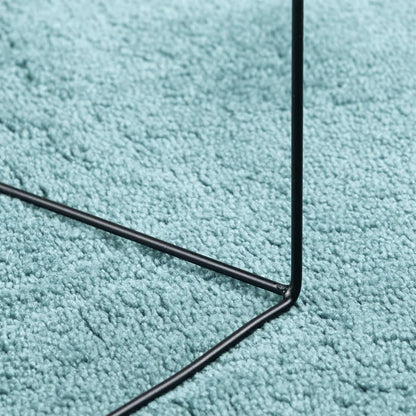 vidaXL Tapis OVIEDO à poils courts vert 60x110 cm