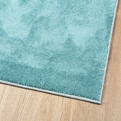 vidaXL Tapis OVIEDO à poils courts vert 80x250 cm