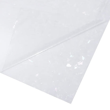 vidaXL Films pour fenêtre 3 pcs dépoli motif arc-en-ciel 3D PVC