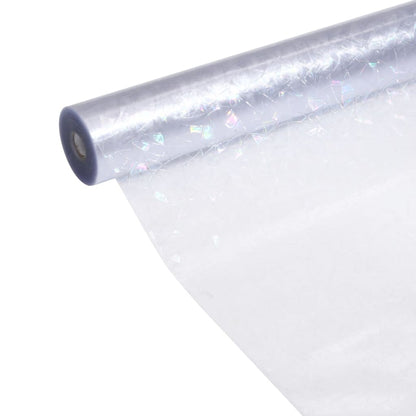 vidaXL Films pour fenêtre 3 pcs dépoli motif arc-en-ciel 3D PVC