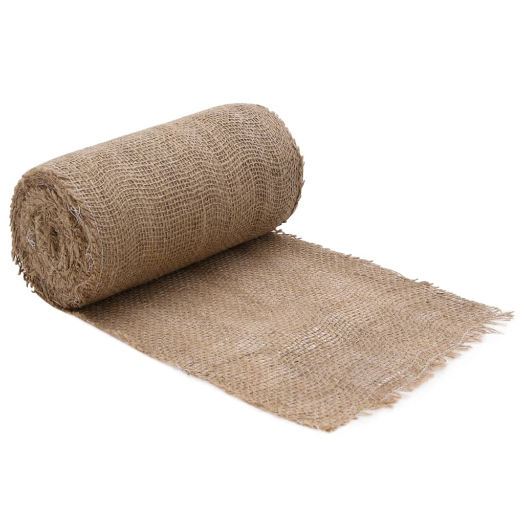 vidaXL Rouleau de jute 0,25x50 m 100 % jute 200 g/m²