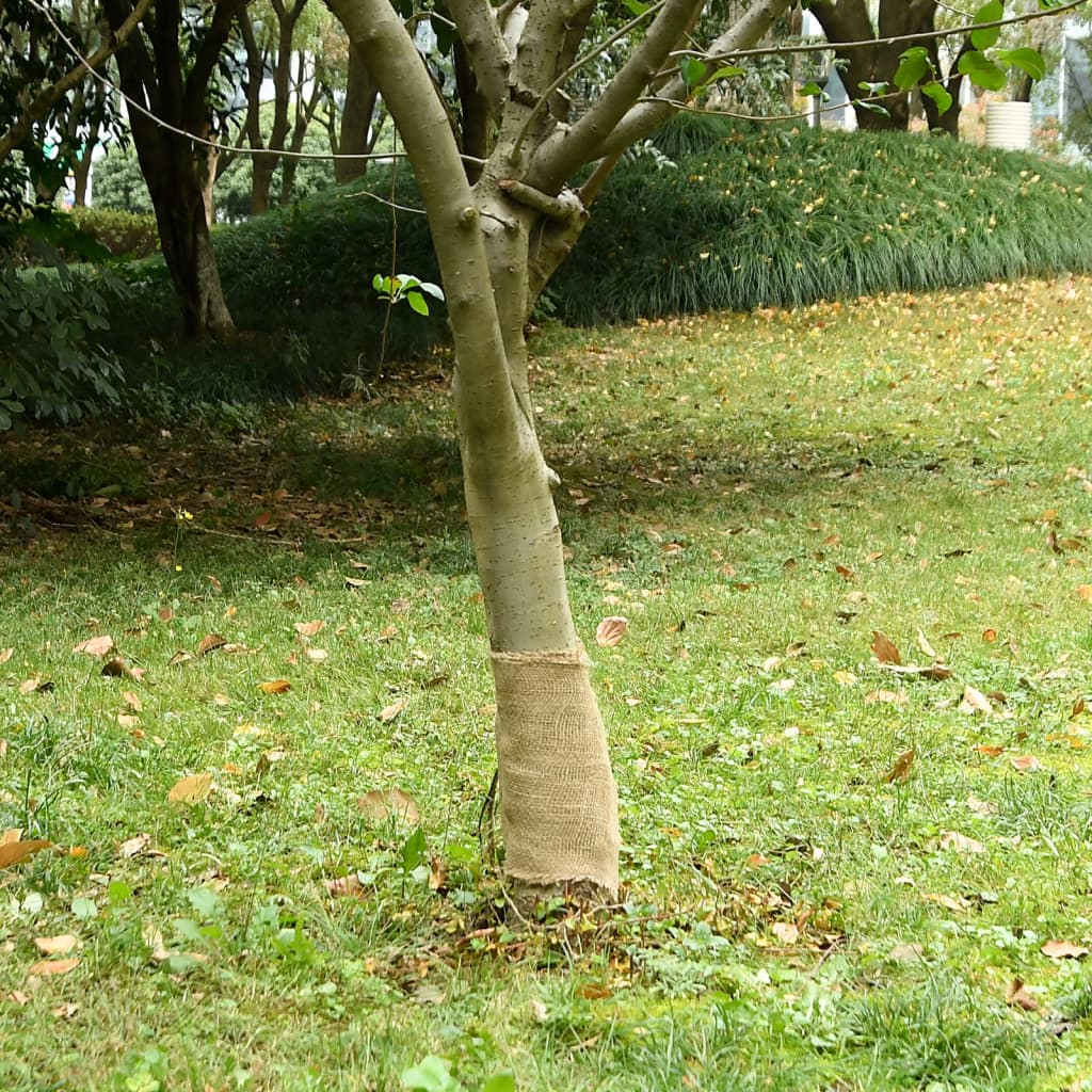 vidaXL Rouleau de jute 0,25x50 m 100 % jute 200 g/m²