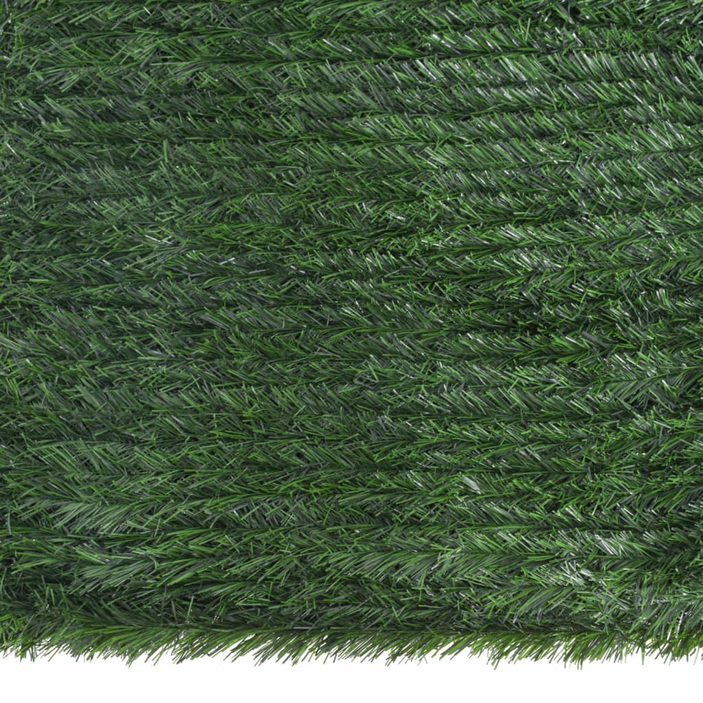 vidaXL Clôture en gazon artificiel vert 1x5 m