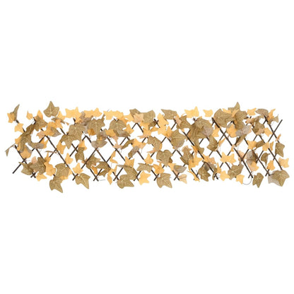 vidaXL Treillis de feuille d'érable artificiel extensible 180x30 cm