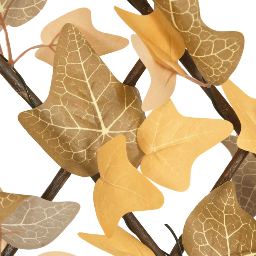 vidaXL Treillis de feuille d'érable artificiel extensible 180x30 cm