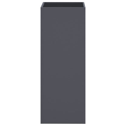 vidaXL Jardinière anthracite 32x29x75 cm acier