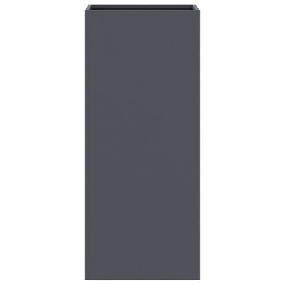 vidaXL Jardinière anthracite 32x29x75 cm acier