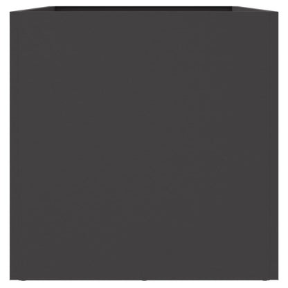 vidaXL Jardinière noir 62x30x29 cm acier