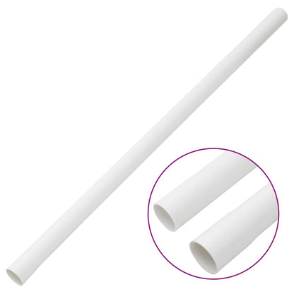 vidaXL Goulottes de câble Ø30 mm 10 m PVC