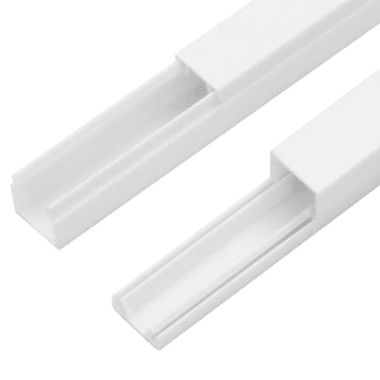 vidaXL Goulotte de câble 25x25 mm 10 m PVC