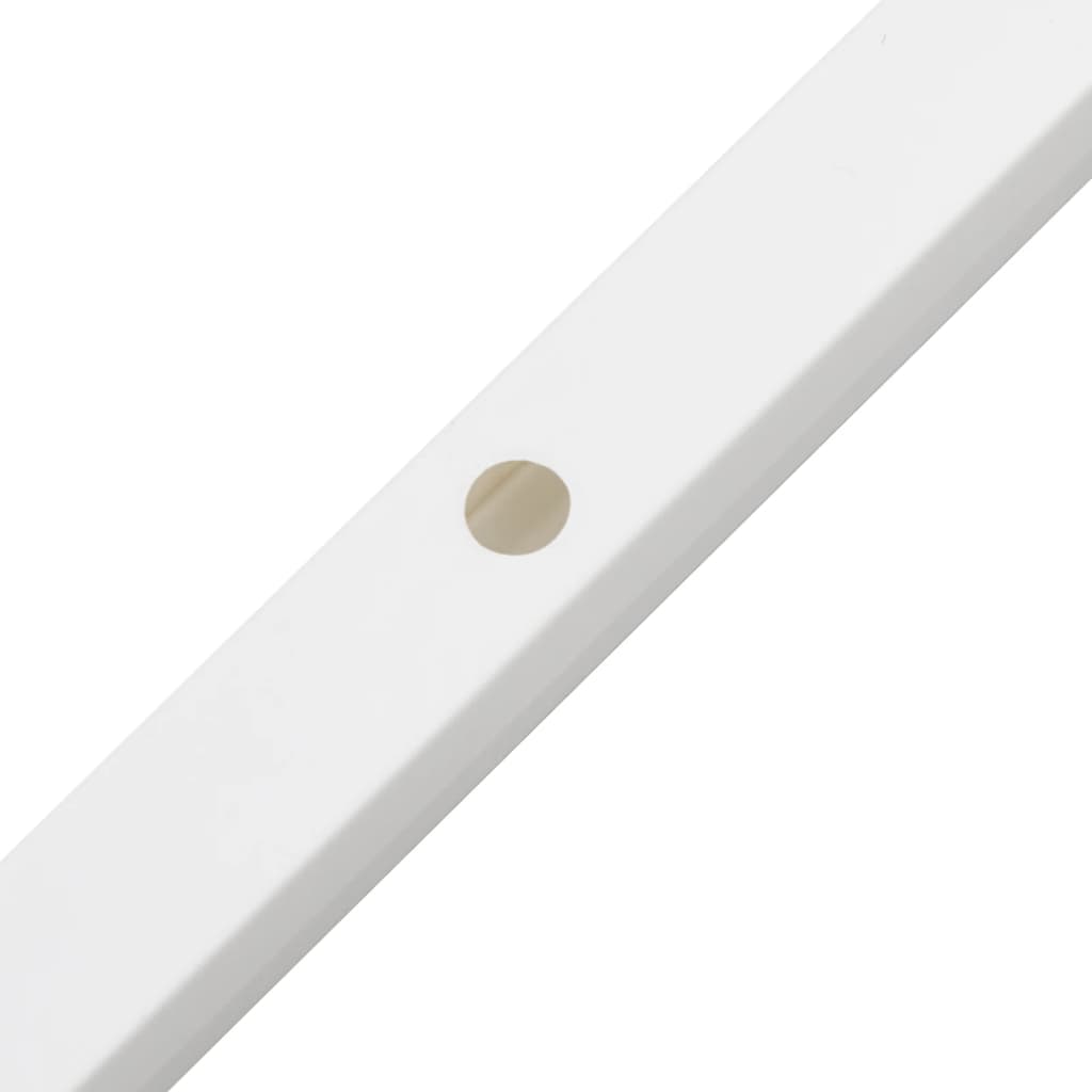 vidaXL Goulotte de câble 25x25 mm 10 m PVC