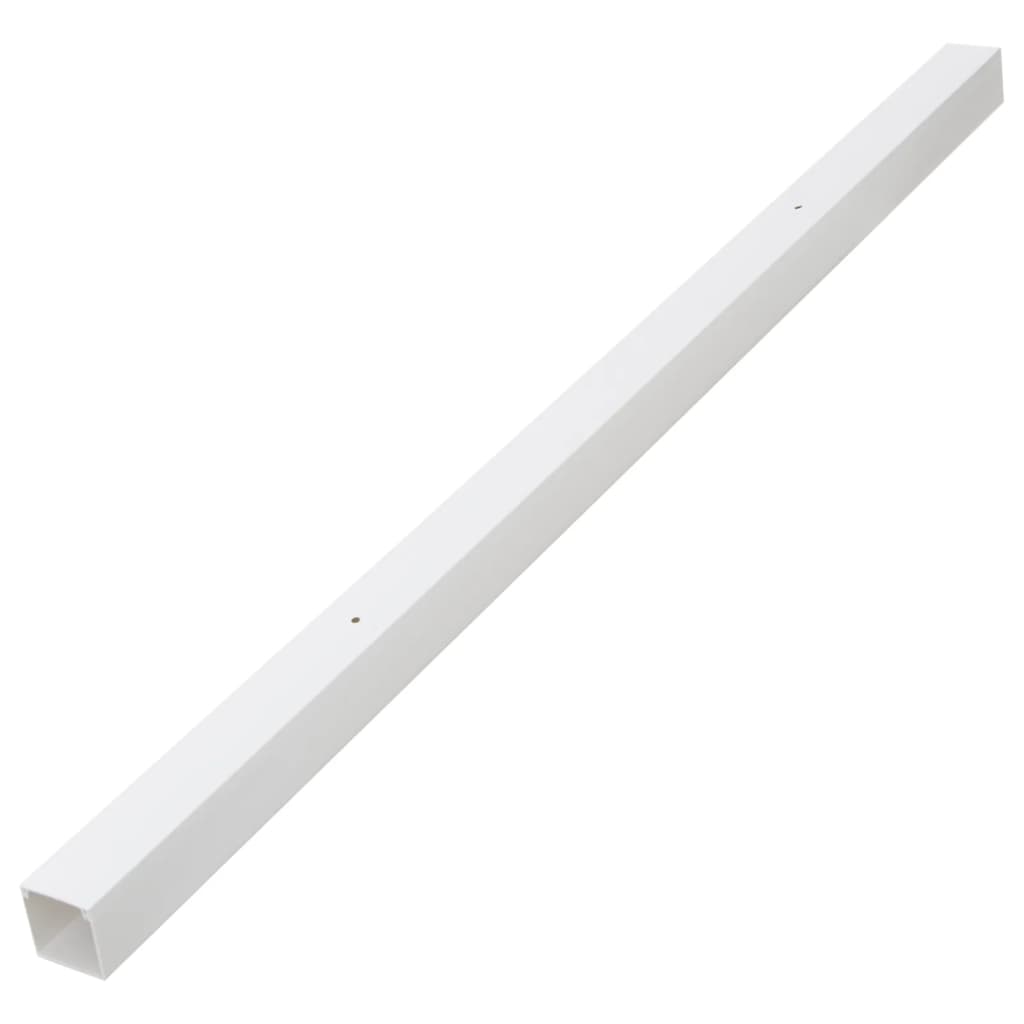 vidaXL Goulotte de câble 40x25 mm 10 m PVC