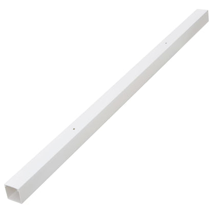 vidaXL Goulotte de câble 150x50 mm 10 m PVC