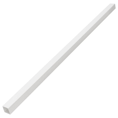 vidaXL Goulotte de câble auto-adhésive 30x15 mm 10 m PVC