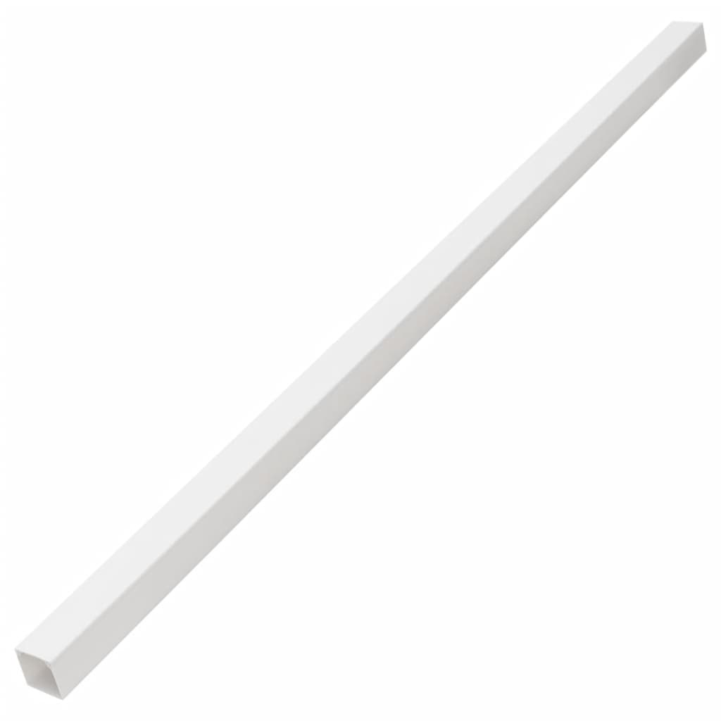 vidaXL Goulotte de câble auto-adhésive 20x10 mm 10 m PVC