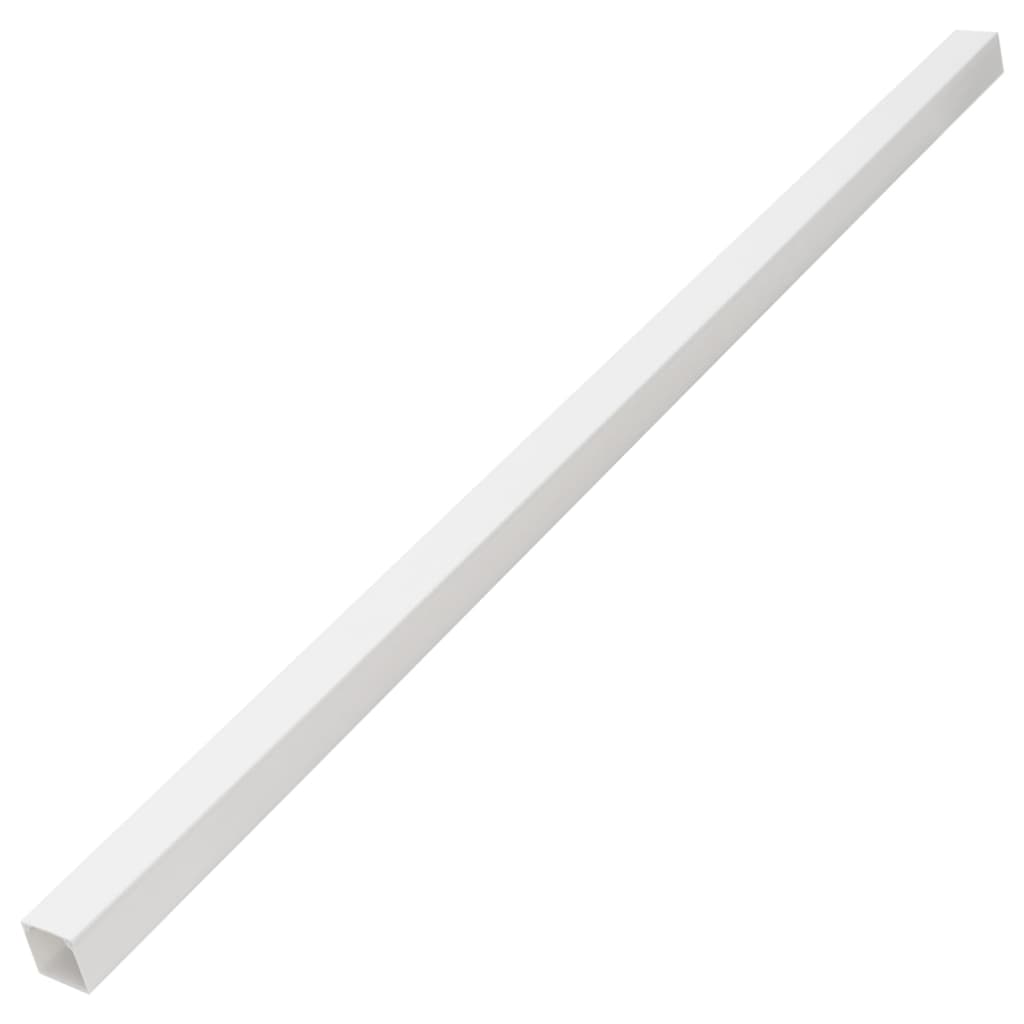 vidaXL Goulotte de câble auto-adhésive 25x25 mm 10 m PVC