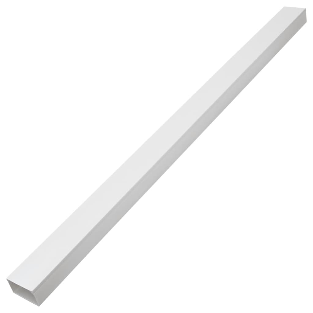 vidaXL Goulotte de câble auto-adhésive 60x40 mm 30 m PVC